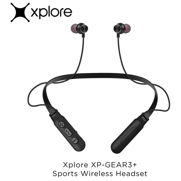 Xplore XP-GEAR3+ Sports Wireless Headset Black