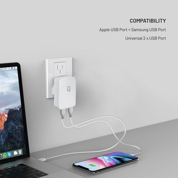 IQ Smart 4USB Travel Charger IQ Smart 4USB Travel Charger