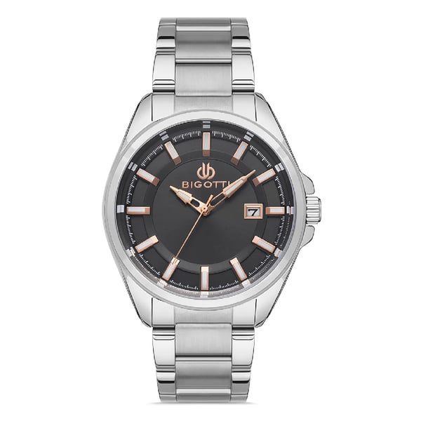 Bigotti Napoli Mens Stainless Steel Strap Watch - Bg.1.10326-2 Bigotti Napoli Mens Stainless Steel Strap Watch - Bg.1.10326-2