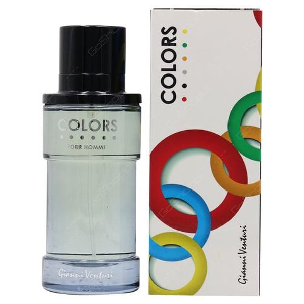Gianni Venturi Colors Black For Men Edp 100ml