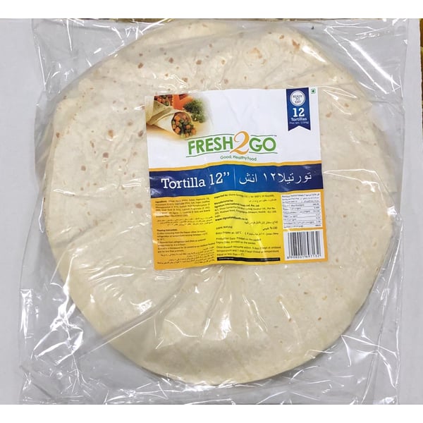 Frozen Tortilla 12 Inch-12 Pieces/packet(97 Gms/piece)