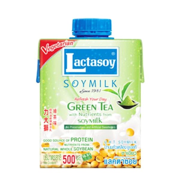 Lactasoy Green Tea Soymilk 500ml