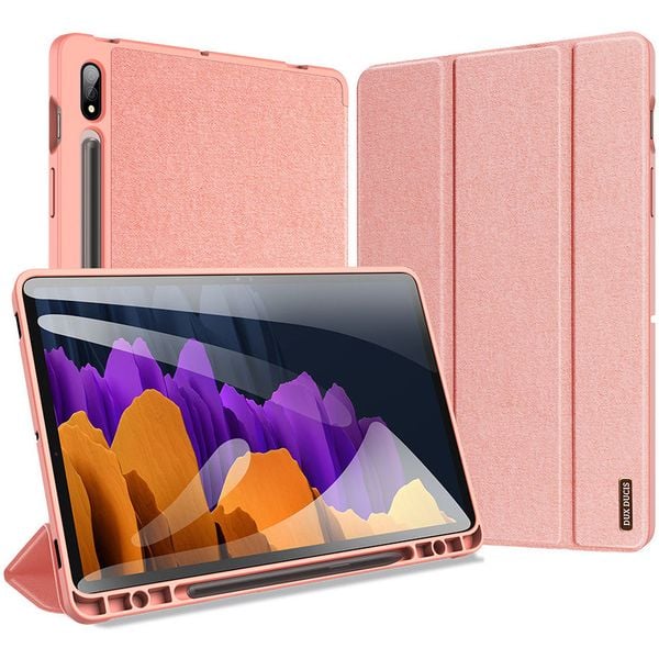 Dux Ducis Flip Case Pink Samsung Galaxy Tab S7 Plus