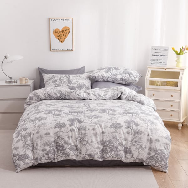 Buy LUNA HOME Queen/Double size 6 pieces Bedding Set without filler
