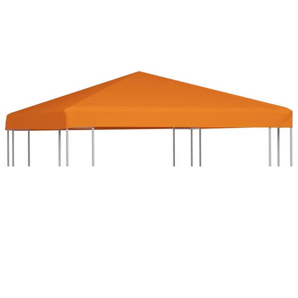Vidaxl Gazebo Top Cover 310 G/m² 3x3 M Orange