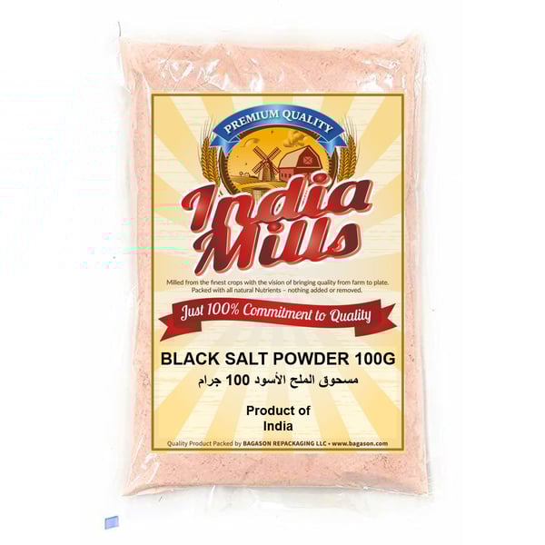Buy Black Salt Powder, 100 gm Online in UAE Sharaf DG