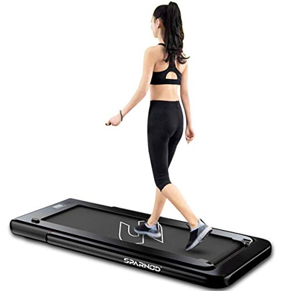 Sparnod Fitness 2 in 1 Foldable Treadmill For Home Come Under Desk Walking Pad- STH-3030 (4 HP Peak) Sparnod Fitness 2 in 1 Foldable Treadmill For Home Come Under Desk Walking Pad- STH-3030 (4 HP Peak)
