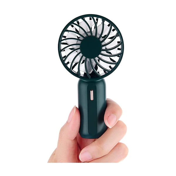 Aemover Portable Mini Fan Battery Operated Small Personal Fan Green