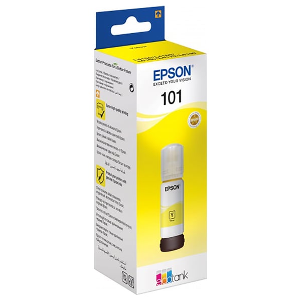 Epson C13T03V44A 101 Ecotank Ink Bottle Yellow