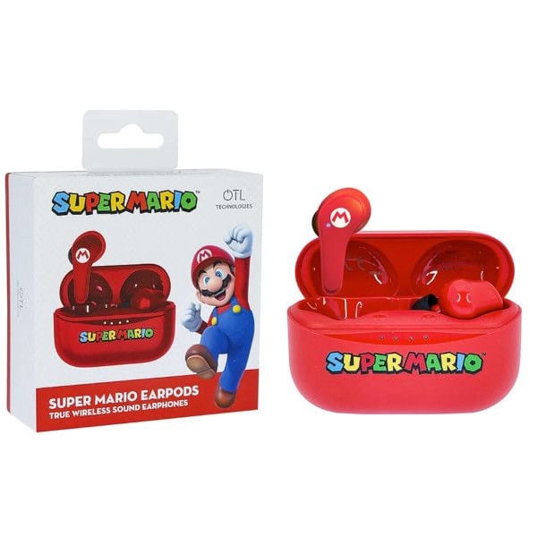 OTL TWS Super Mario Red Earpods