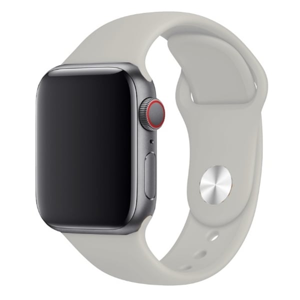 BeHello Premium Silicone Strap 38/40mm For Apple Watch Stone BeHello Premium Silicone Strap 38/40mm For Apple Watch Stone