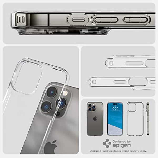 Spigen Liquid Crystal designed for iPhone 14 Pro Max case cover - Crystal Clear Spigen Liquid Crystal designed for iPhone 14 Pro Max case cover - Crystal Clear