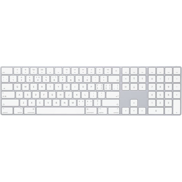 Apple Magic Keyboard With Numeric Keypad (Chinese Pinyin) - Silver MQ052LC/A Apple Magic Keyboard With Numeric Keypad (Chinese Pinyin) - Silver MQ052LC/A