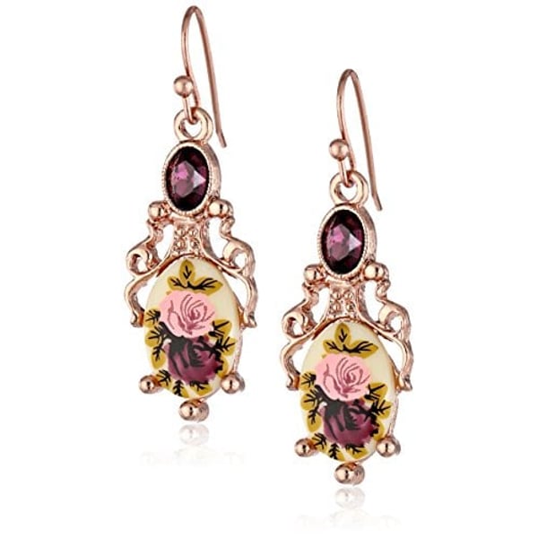 Buy 1928 Jewelry Manor House Filigree Drop Earrings Online in UAE