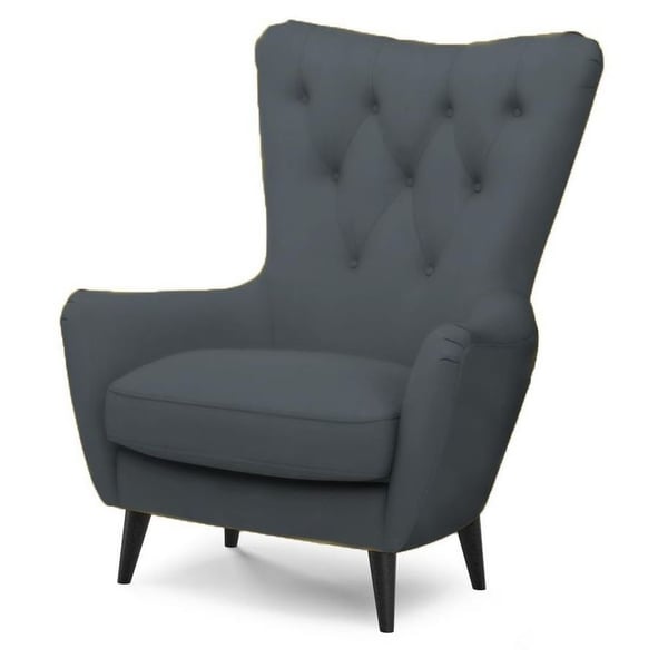 Galaxy Design Louvre Single Seat Sofa Grey Galaxy Design Louvre Single Seat Sofa Grey