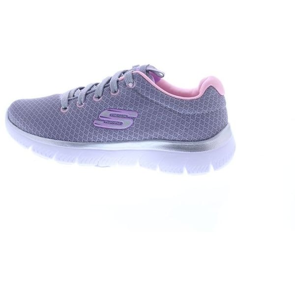 Buy Skechers Summits Kids Shoes Grey/Pink 32EU Online in UAE | Sharaf DG