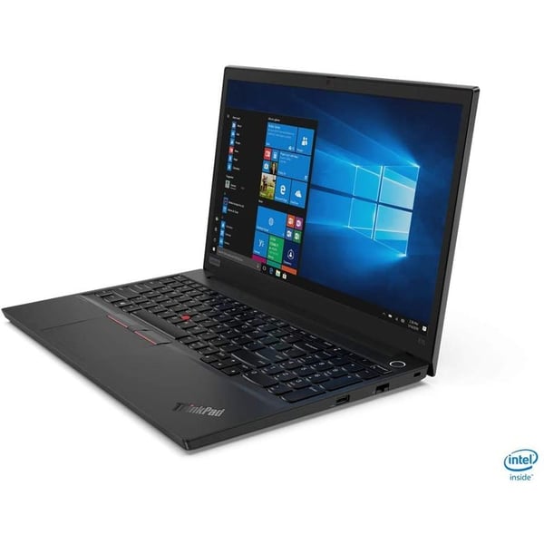 Lenovo ThinkPad E15 20RD001TAD Laptop - Core i7 4.90GHz 8GB 512GB 2GB Windows 10 Pro 15.6inch 1920 x 1080 Black Arabic Keyboard