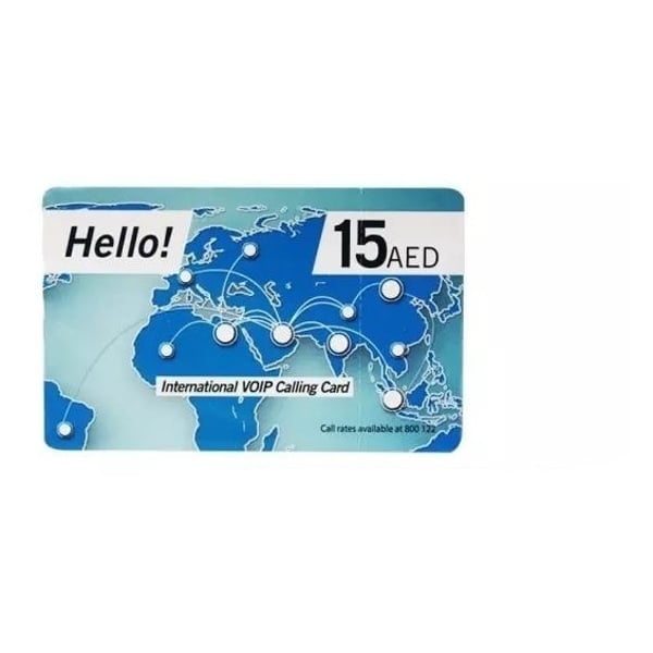Etisalat VOIP Card 15AED
