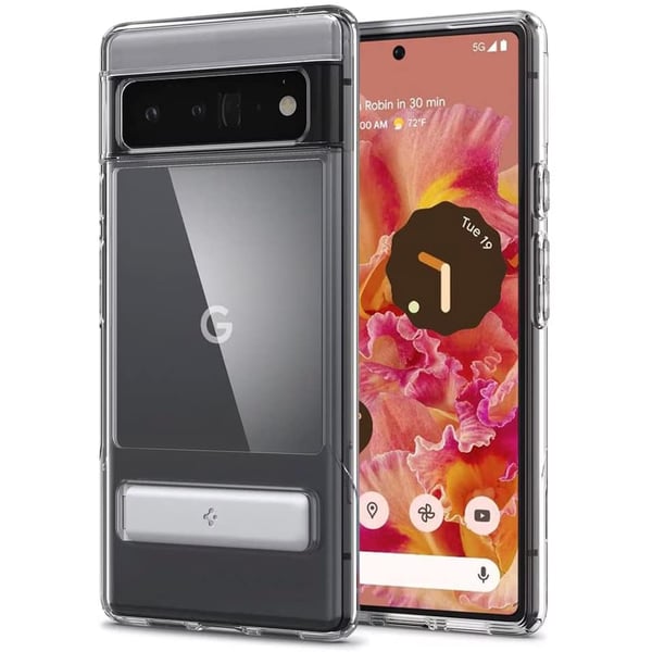 Spigen Slim Armor Essential S Designed For Google Pixel 6 Pro Case Cover - Crystal Clear