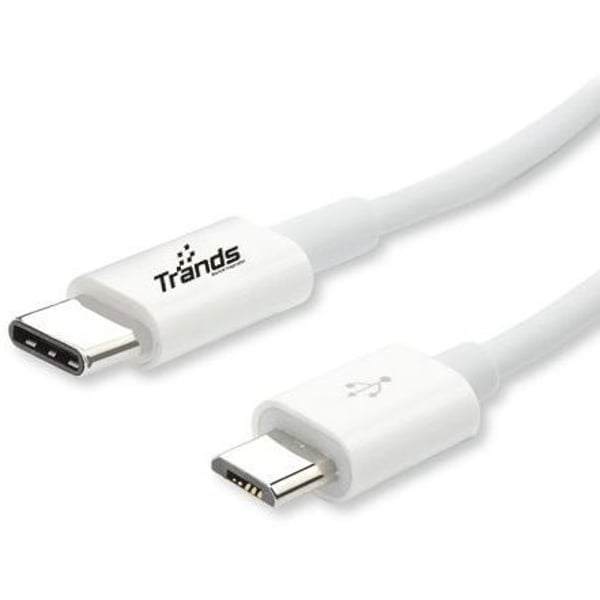 Trands CA4380 Type C to Micro USB Cable 1m