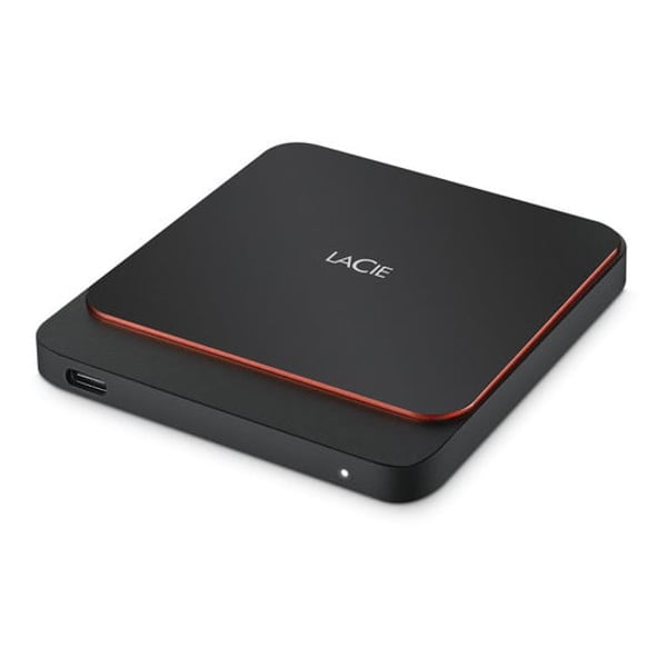 LaCie Portable SSD 2TB USB 3.1 Gen 2 Type-C Black