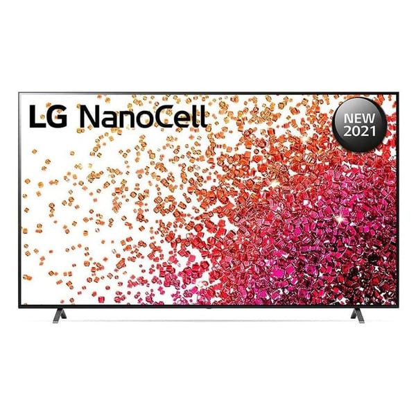 LG NanoCell 4K Smart TV 55 Inch NANO75 Series Cinema Screen Design 4K Cinema HDR webOS Smart with ThinQ AI Full Array Dimming Pro