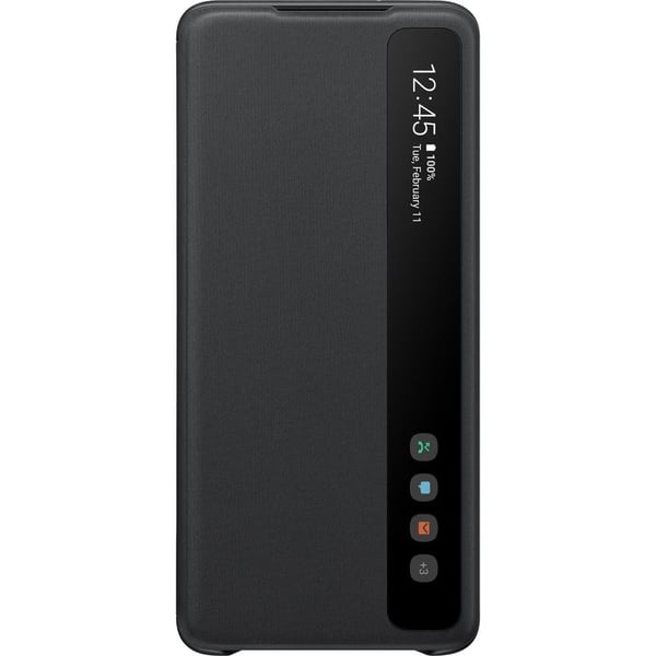 Samsung Galaxy S20 Ultra Clear View Cover - Black Samsung Galaxy S20 Ultra Clear View Cover - Black