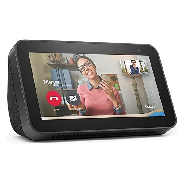Amazon Echo Show 5 2nd Gen 2021 Smart Display Speaker with Alexa and 2MP Camera 5.5inch Charcoal Amazon Echo Show 5 2nd Gen 2021 Smart Display Speaker with Alexa and 2MP Camera 5.5inch Charcoal