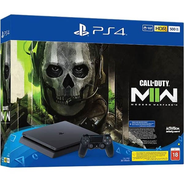 Sony PS4 Gaming Console 500GB Black + Call Of Duty Modern Warfare II Sony PS4 Gaming Console 500GB Black + Call Of Duty Modern Warfare II