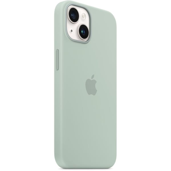 Apple iPhone 14 Silicone Case Succulent with MagSafe