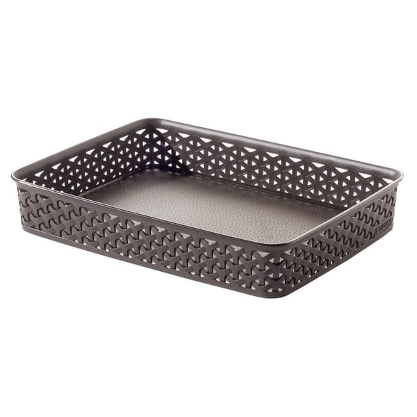 Buy online Best price of Curver My Style Basket A4 Brown in Egypt 2020