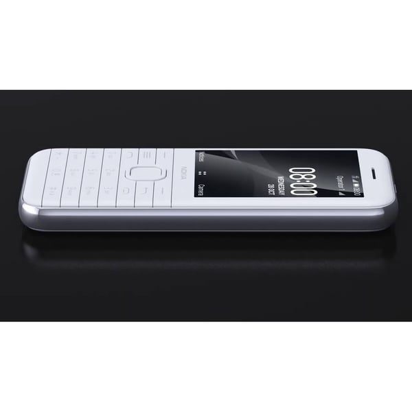nokia 8000 4gb white 4g mobile phone