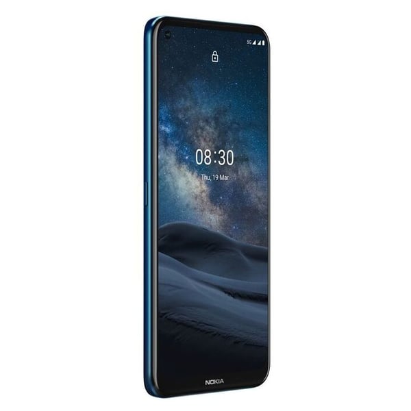 Nokia 8.3 5G 128GB Blue Flare Smartphone + Free Nokia EarBuds Lite + 1 Yr. Accidental Protection worth AED 698