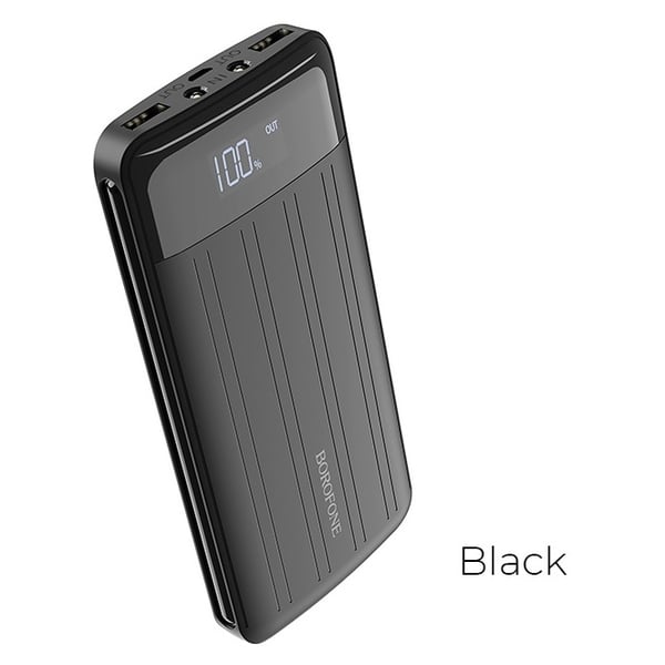 Borofone Universal Energy Mobile Power Bank 20000mAh Black Borofone Universal Energy Mobile Power Bank 20000mAh Black