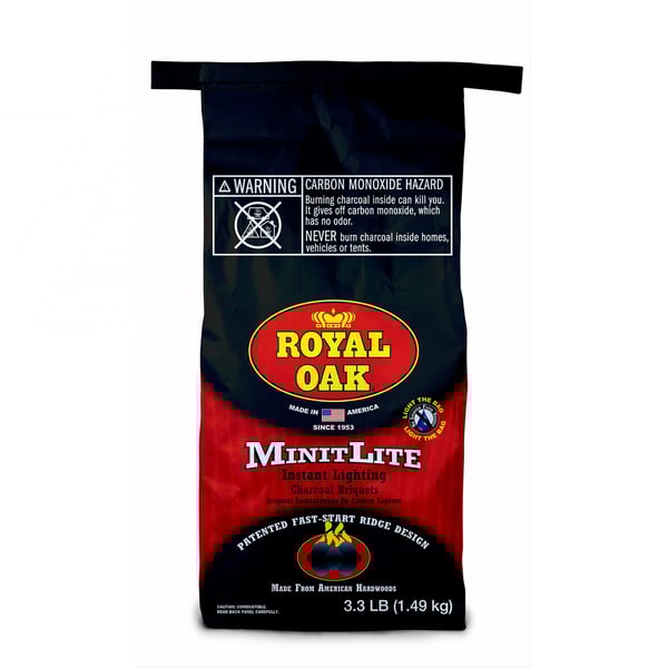 Royal Oak Mini Lite Instant Charcoal - 3.3 Lbs Royal Oak Mini Lite Instant Charcoal - 3.3 Lbs