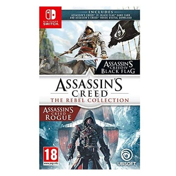 Nintendo Switch Assassins Assassin's Creed: The Rebel Collection Game Nintendo Switch Assassins Assassin's Creed: The Rebel Collection Game