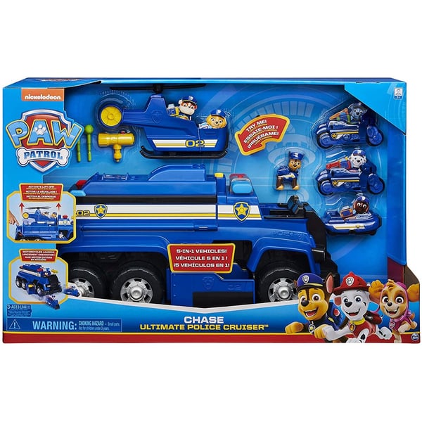 Paw Patrol Ultimate Police Cruiser Dlx