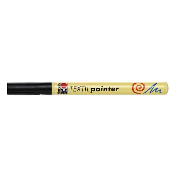 Marabu Textil Painter, 073 Black, 1 - 2 Mm Marabu Textil Painter, 073 Black, 1 - 2 Mm