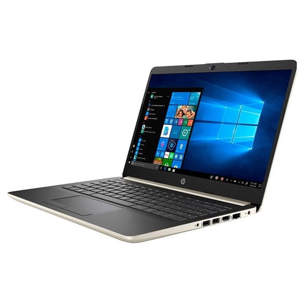 HP 14-DQ1040WM Laptop - Core i5 1GHz 8GB 256GB Shared Win10 14inch HD Gold English Keyboard HP 14-DQ1040WM Laptop - Core i5 1GHz 8GB 256GB Shared Win10 14inch HD Gold English Keyboard