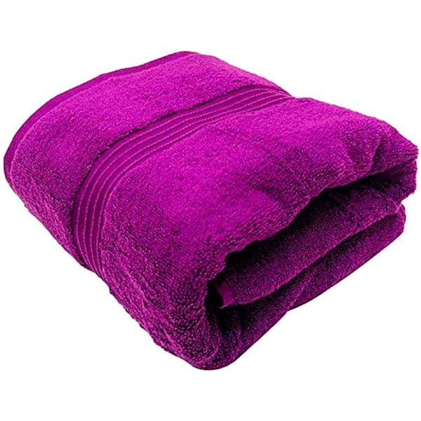 High Quality Cotton Purple Bath Towel 70*140 cm
