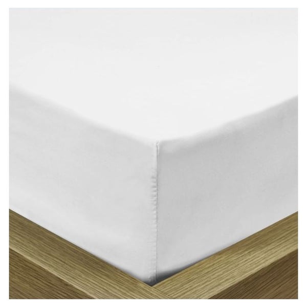 Buy Dream Home 200×200+26cm Fitted Sheet 50x75cm x2 Pillow Cover Online