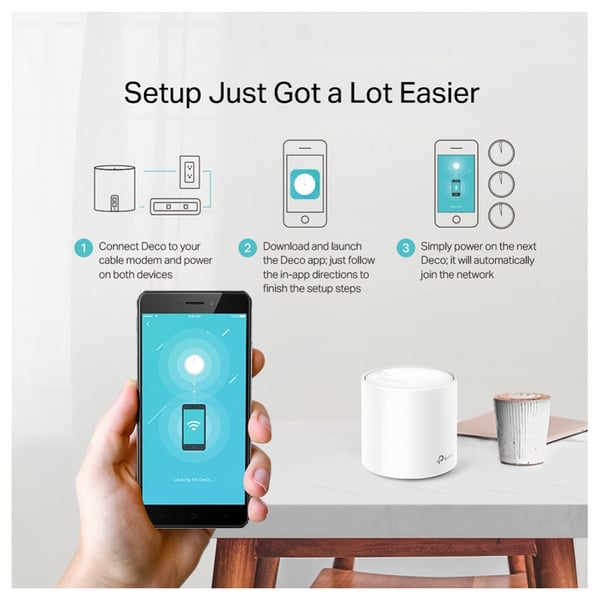 Tplink DECO X20 AX1800 Whole Home WiFi System 3Pack Tplink DECO X20 AX1800 Whole Home WiFi System 3Pack