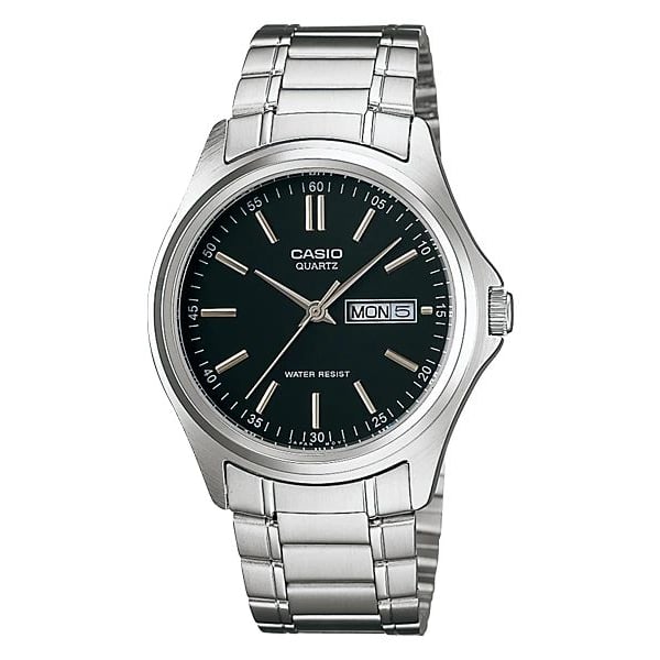 Casio Enticer Silver Stainless Steel Men Watch MTP-1239D-1ADF Casio Enticer Silver Stainless Steel Men Watch MTP-1239D-1ADF