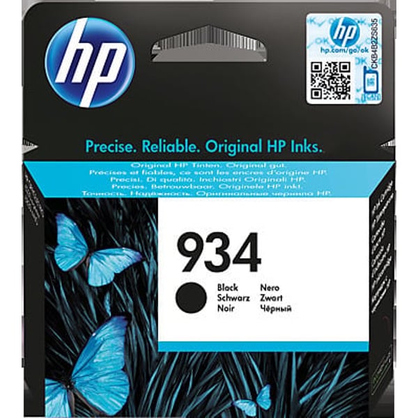 HP 934 C2P19AERDTN Ink Cartridge Black HP 934 C2P19AERDTN Ink Cartridge Black