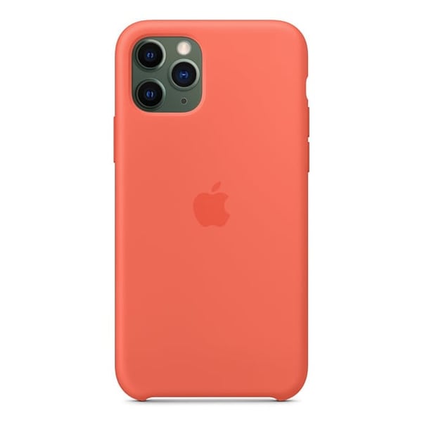Apple Silicone Case Clementine (Orange) iPhone 11 Pro