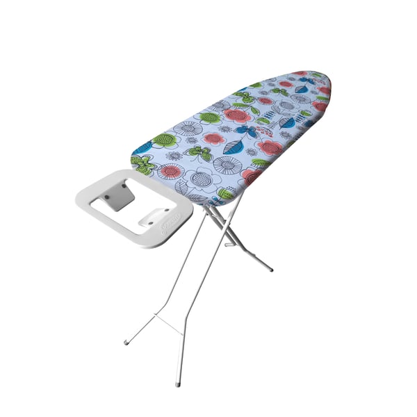 Feelings Iron Board Hippo 122 Cm Flower Design Multicolor