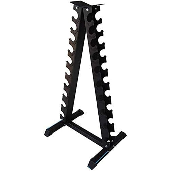 ULTIMAX A-Frame dumbbell weight rack Fitness 10 Pair Dumbbell holder A-Frame Dumbbell Rack Stand Pairs Weight Rack for Dumbbells Durable storage for fitness weights Bar