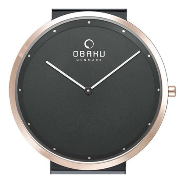 Buy Obaku V230gxmbmb Black Quartz Men S Watch Online In Uae Sharaf Dg
