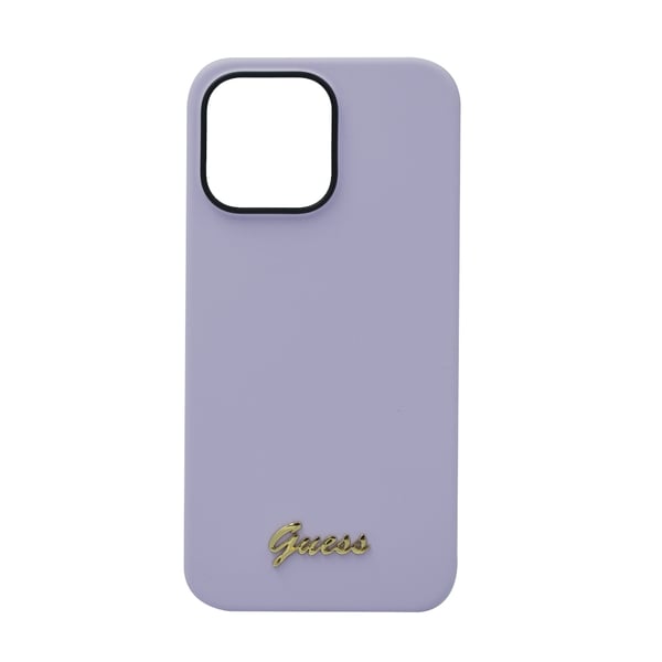 Guess Silicone Pc Camera Script Logo Hard Case For Iphone 14 Pro Max Purple Guess Silicone Pc Camera Script Logo Hard Case For Iphone 14 Pro Max Purple