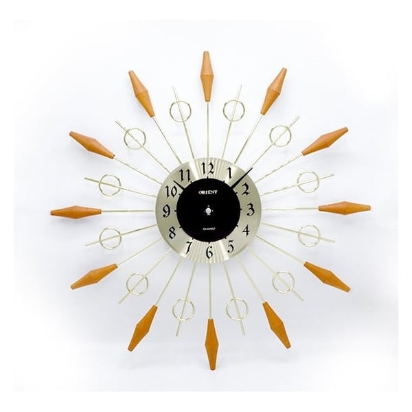 Orient Spider Clock Wooden With G Wall Clock Orient Spider Clock Wooden With G Wall Clock